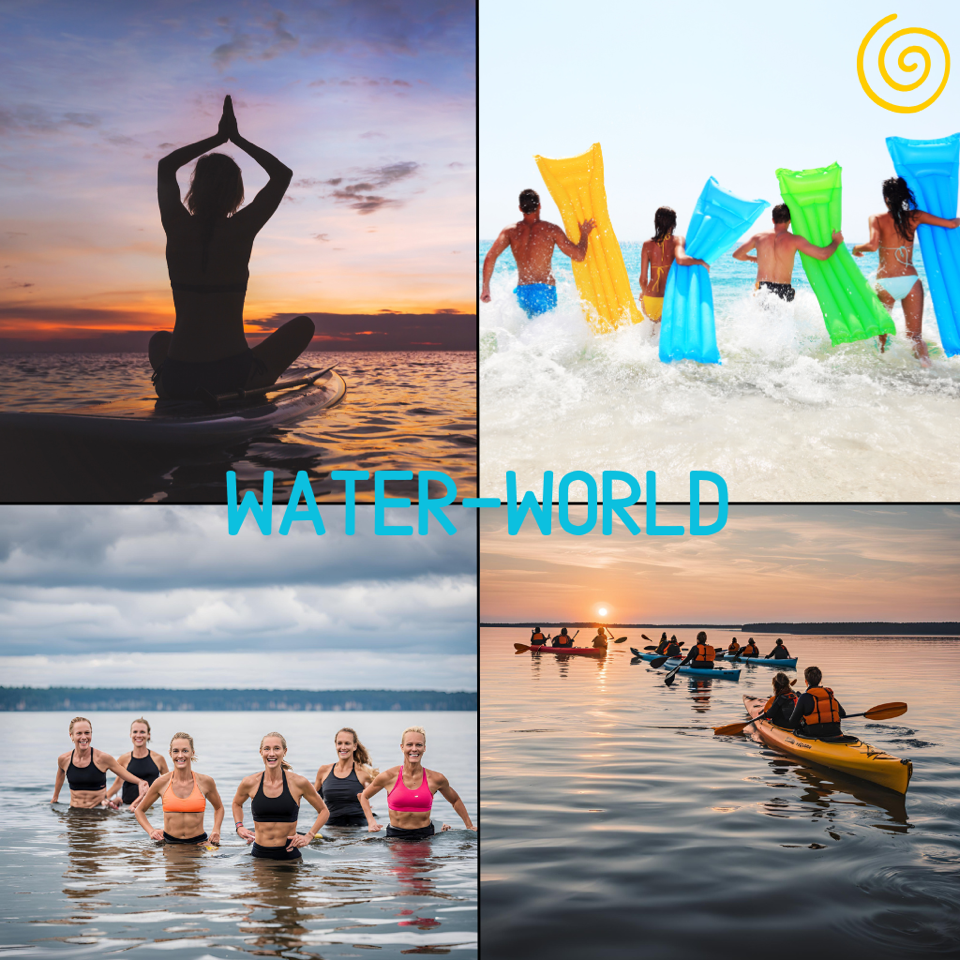 Die Water-World: Wo Wasserabenteuer und Entspannung aufeinandertreffen