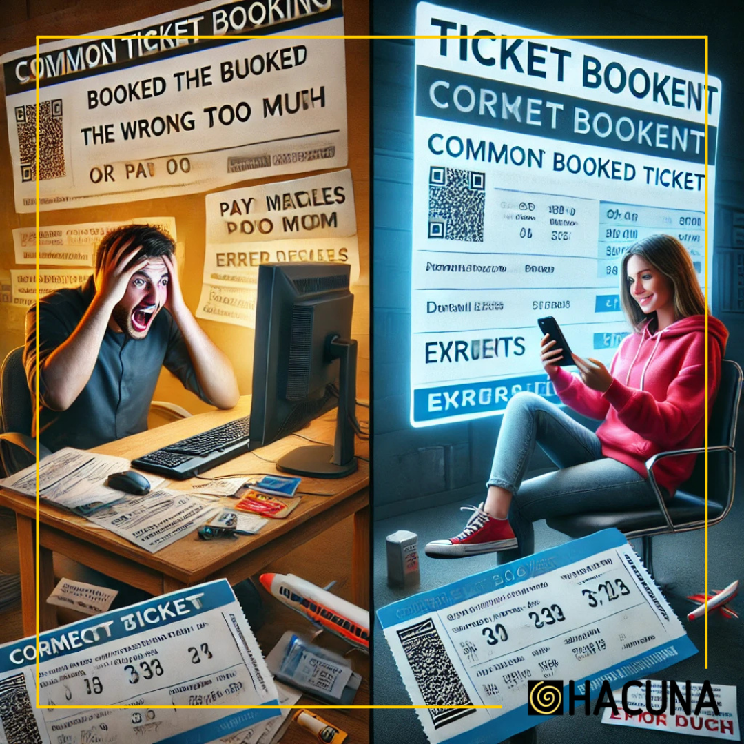 Häufige Fehler bei der Ticketbuchung – und wie du sie vermeidest!