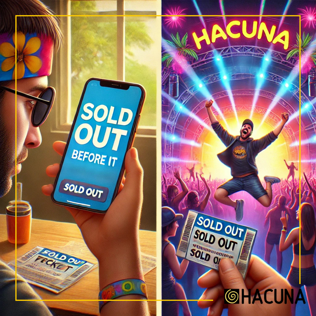 Ausverkauft? So vermeidest du es, dein Hacuna Festival-Ticket zu verpassen!